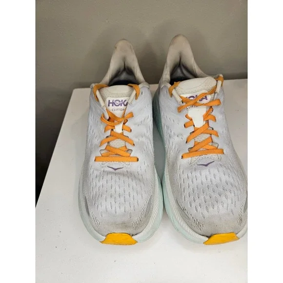 Hoka Clifton 8 Running Shoes Lightweight Cushioned Comfort Size 9B - Picture 2 of 7